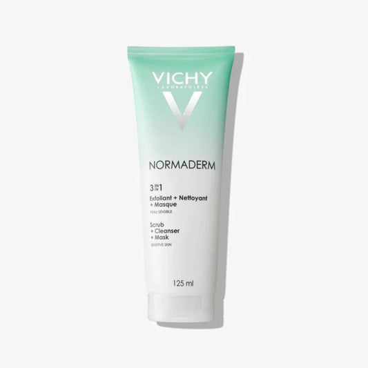 VICHY NORMADERM 3 en 1 Exfoliant + Nettoyant + Masque