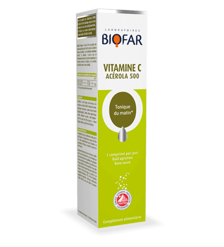 BIOFAR Vitamin C Acerola 500 - Deriak