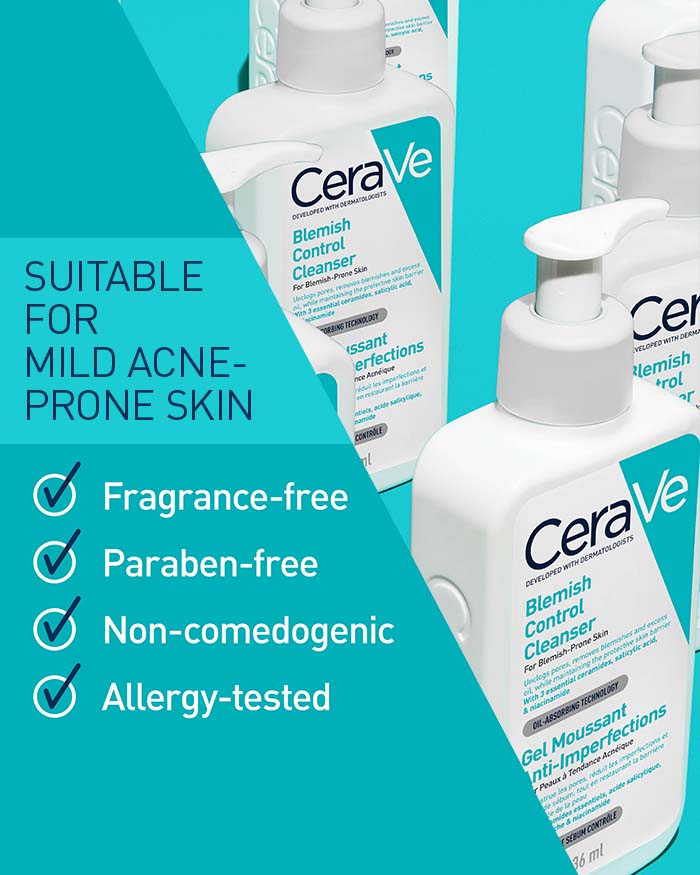 CeraVe Blemish Control Cleanser - Deriak