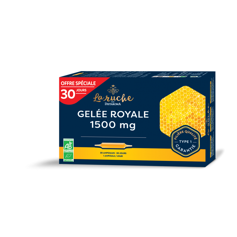 DIETAROMA La ruche GELÉE ROYALE - 1500 MG