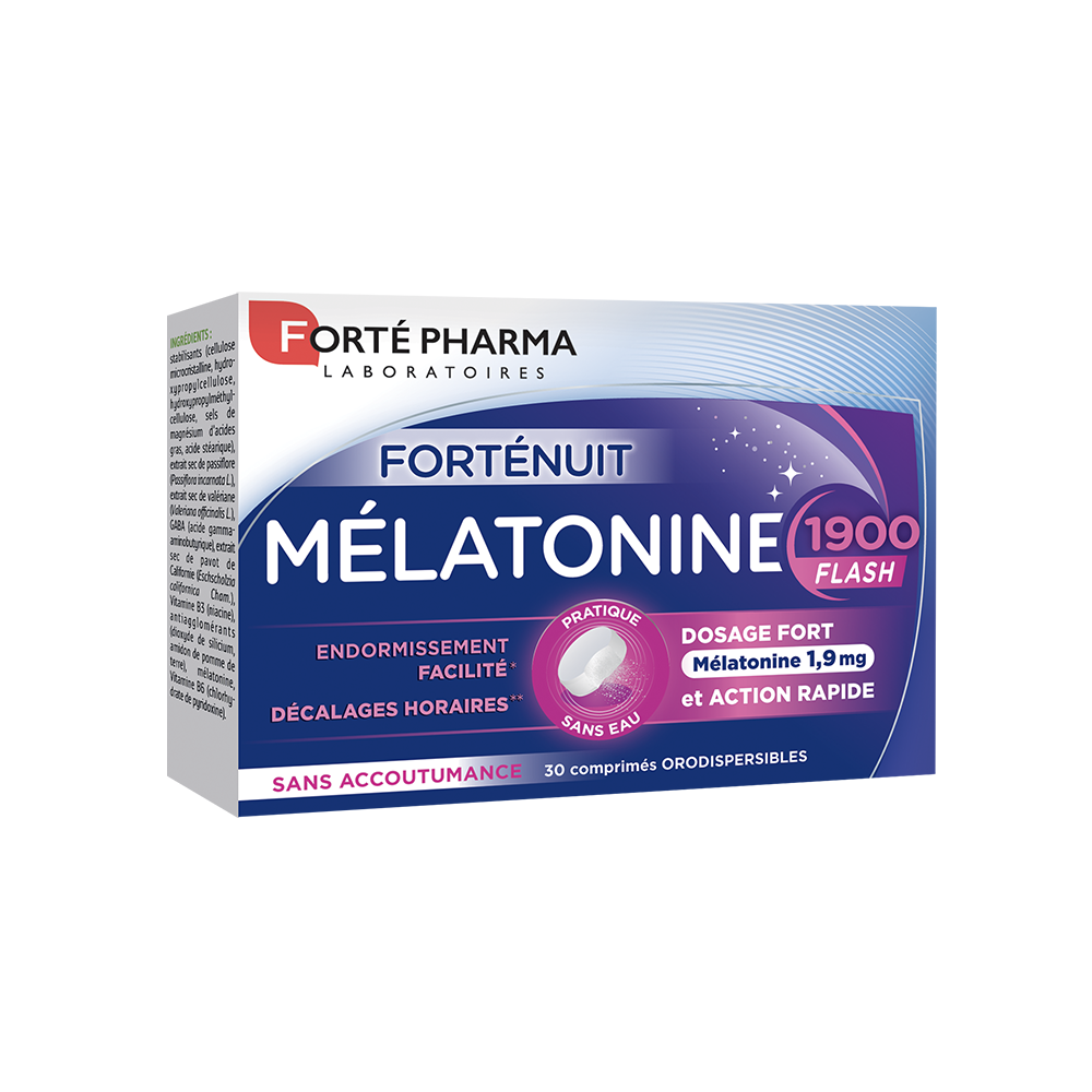 FORTÉ PHARMA FORTÉNUIT MELATONIN 1900 FLASH - Deriak