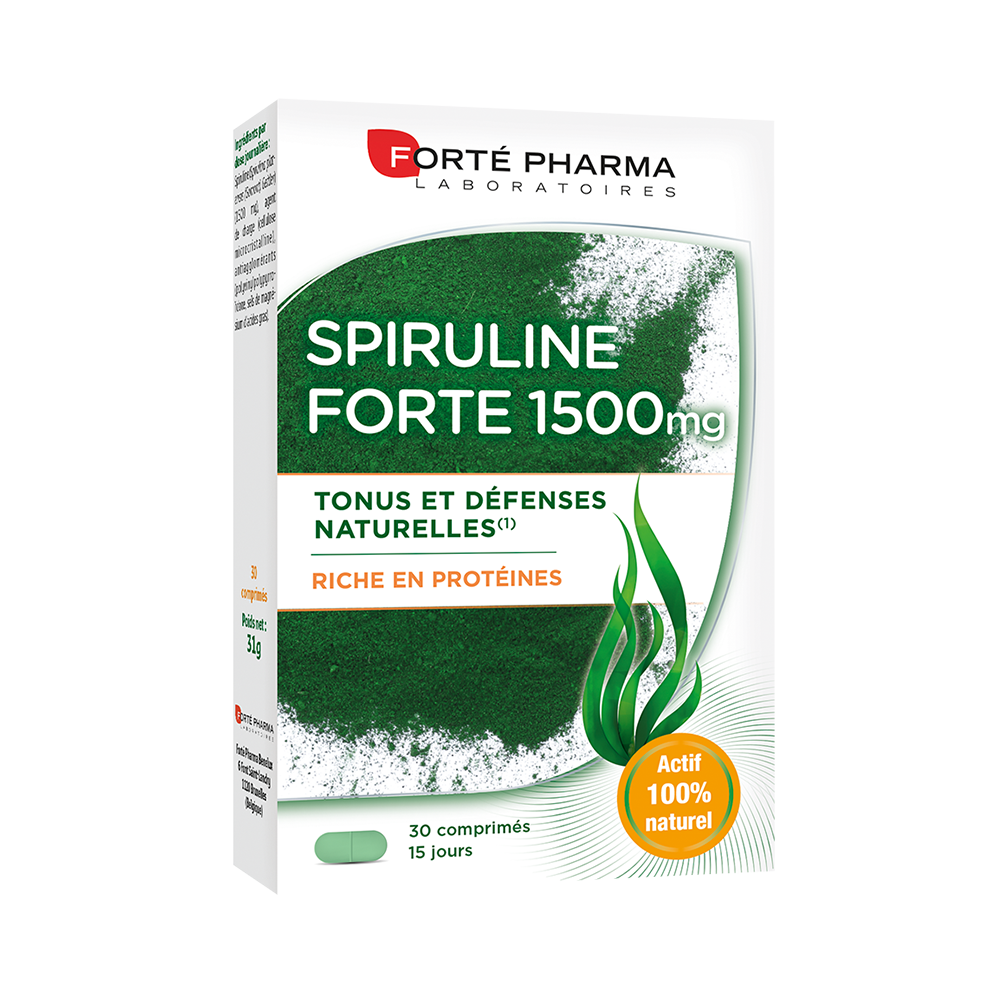 FORTÉ PHARMA SPIRULINA FORTE 1500 - Deriak